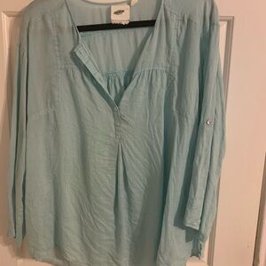 Light Blue Women's Top